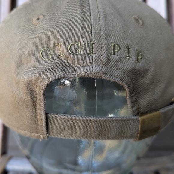NWOT GIGI PIP Olive Green Ball Cap Lined One Size 100% Cotton - Picture 4 of 11
